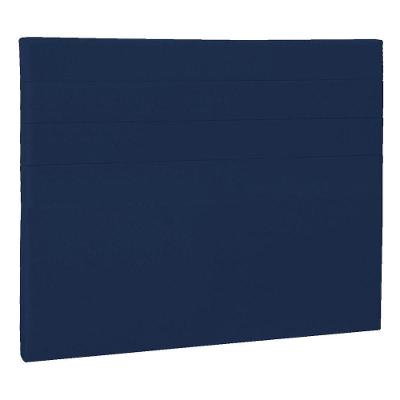 Cabeceira Solteiro Porto P04 90Cm Suede Azul Marinho Tca 948