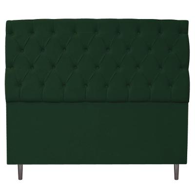 Cabeceira 160Cm Queen Size Suede Verde