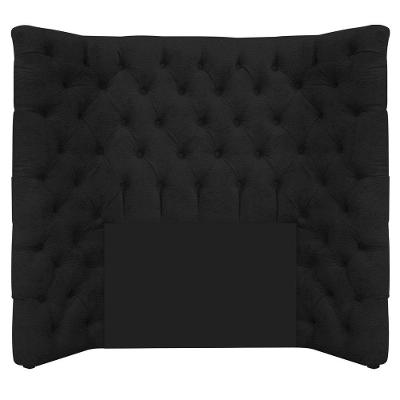 Cabeceira Solteiro Everest P02 90 Cm Para Cama Box Corano - Amarena Móveis Preto