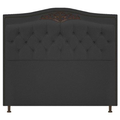 Cabeceira Yasmim 195Cm King Size Preto