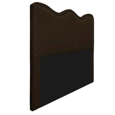 Cabeceira Solteiro 90 Cm Cama Box Corano Marrom