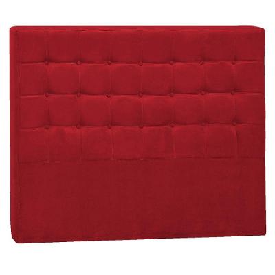 Cabeceira Solteiro Pequim P04 90 Cm Suede Vermelho Tca 53