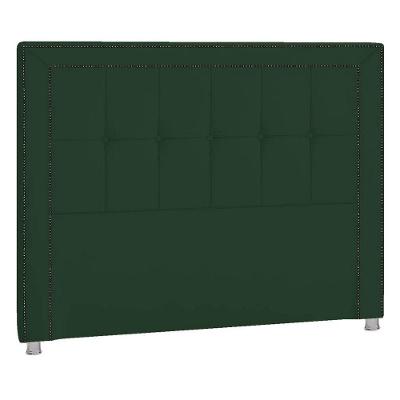 Cabeceira Solteiro Catania P04 90 Cm Suede Verde Tca 947
