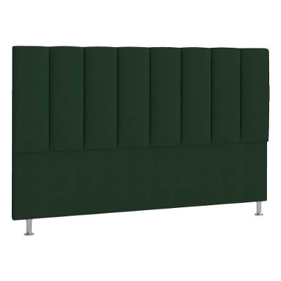 Cabeceira Solteiro Hannover P04 90 Cm Suede Verde Tca 947