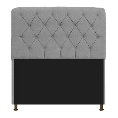 Cabeceira 140Cm Solteiro Cinza