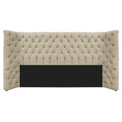 Cabeceira King Everest P02 195cm Para Cama Box Corano - Doce Sonho Móveis Bege