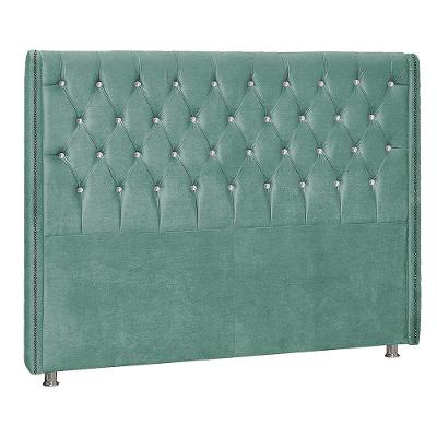 Cabeceira Solteiro Tóquio P04 98 Cm Suede Turquesa Tca 946
