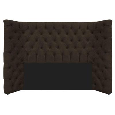 Cabeceira Casal Everest P02 140cm Para Cama Box Corano - Doce Sonho Móveis Marrom