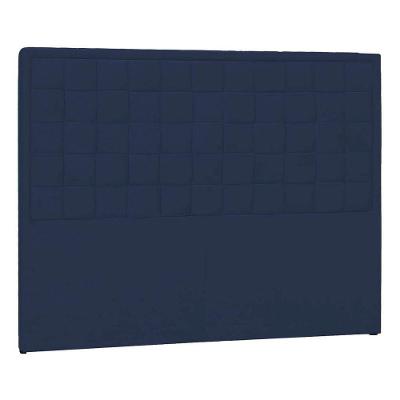 Cabeceira Queen P04 160 Cm Suede Azul Marinho Tca 948