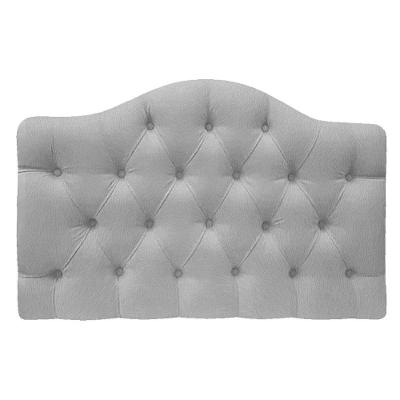 Cabeceira Suspensa Imperatriz 195 Cm King Size Suede Cinza