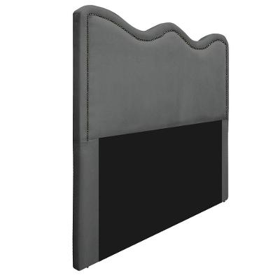 Cabeceira Solteiro Bari P02 90 cm Para Cama Box Cinza