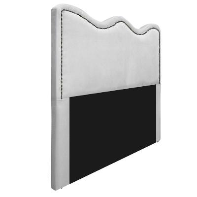 Cabeceira Solteiro Bari P02 90 cm Para Cama Box Branco
