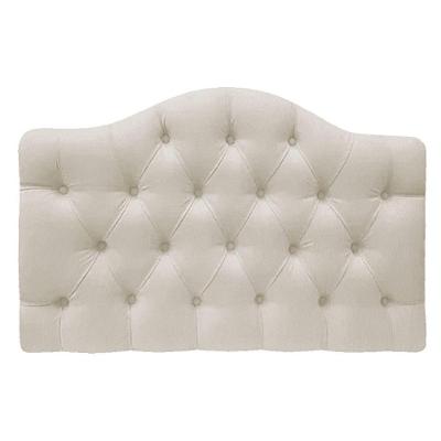 Cabeceira Suspensa Imperatriz 195 Cm King Size Suede Bege