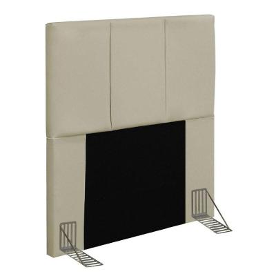Cabeceira Cama Box Solteiro 90cm Pérola D10 Corano Bege
