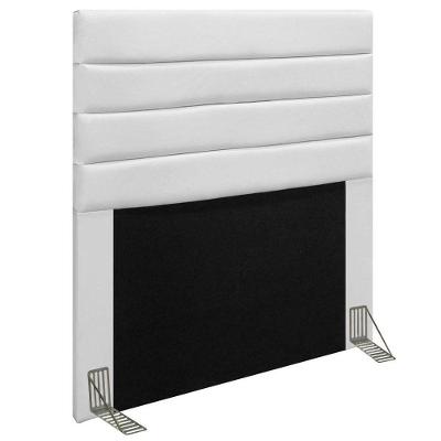 Cabeceira Cama Box Solteiro 90cm Rubi D10 Corano Branco