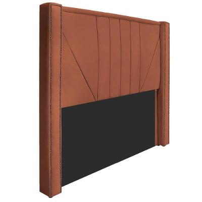 Cabeceira Casal P02 140cm Para Cama Box SuedeTerracota