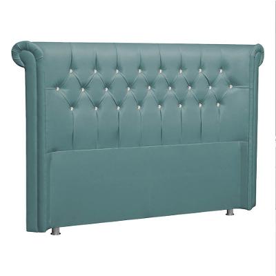 Cabeceira Solteiro Brescia P04 90 Cm Suede Turquesa Tca 946