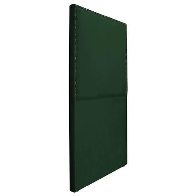 Cabeceira Solteiro Bali P02 90 cm Para Cama Box Suede Verde
