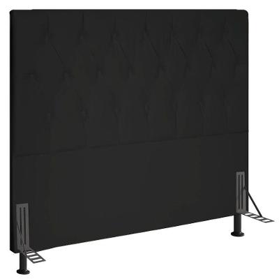 Cabeceira Queen 1,60m Estocolmo Corano - Pallazio Cor Preto