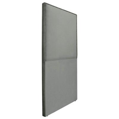 Cabeceira Solteiro Bali P02 90 cm Para Cama Box Cinza