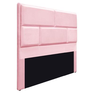 Cabeceira Solteiro Brick P02 90 cm Para Cama BoxRosa Bebê