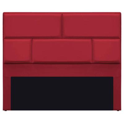 Cabeceira Casal Brick P02 140 cm Para Cama BoxVermelho