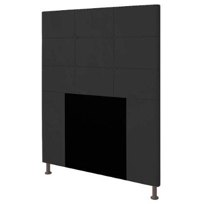 Cabeceira Solteiro 0,90m Zurique Corano - Pallazio Cor Preto