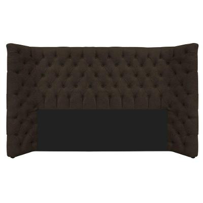 Cabeceira Queen Everest P02 160cm Para Cama Box Corano Marrom