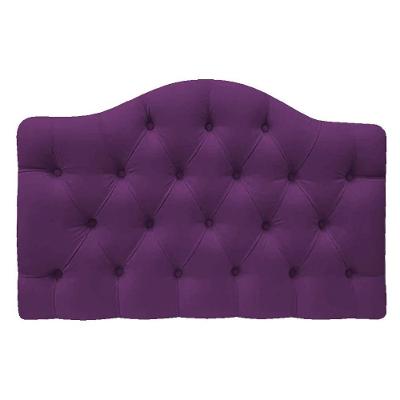 Cabeceira Suspensa Imperatriz 195 Cm King Size Suede Roxo