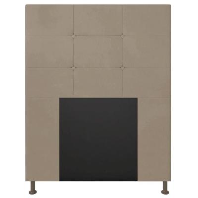 Cabeceira Solteiro 0,90m Zurique Suede - Pallazio Cor Bege