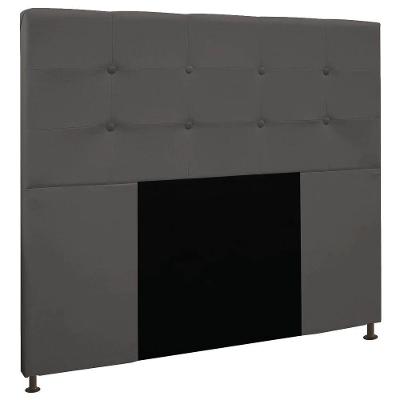 Cabeceira Queen 1,60m Zurique Suede - Pallazio Cor Grafite