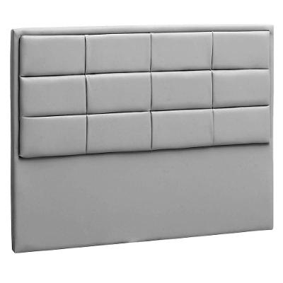 Cabeceira Casal Tallin P04 140 Cm Suede Cinza Tca 940
