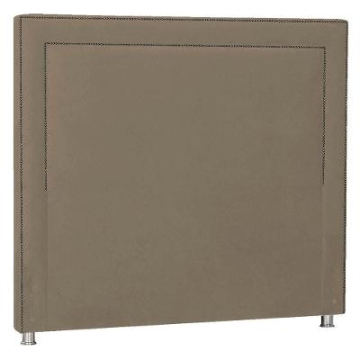 Cabeceira Casal Moscou P04 140 Cm Suede Marrom Claro Tca 945