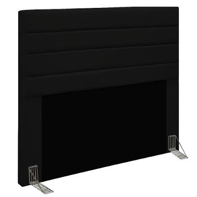 Cabeceira Queen 1,60m Friburgo Suede - Pallazio Cor Preto