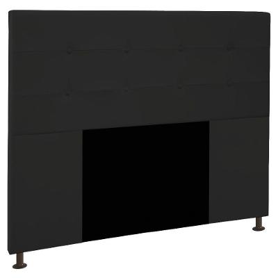 Cabeceira Casal 1,40m Zurique Corano - Pallazio Cor Preto