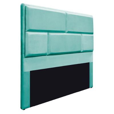 Cabeceira Solteiro Brick P02 90 cm Para Cama BoxAzul Tiffany