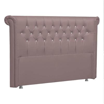 Cabeceira Solteiro Brescia P04 90 Cm Suede Rosê