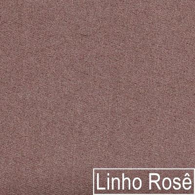 Cabeceira Casal Brick 140 Cm Cama Box Linho Rosê