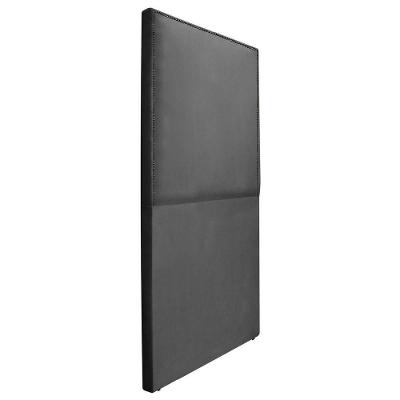 Cabeceira Solteiro Bali 90 Cm Cama Box Linho Cinza Escuro