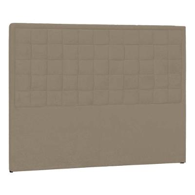 Cabeceira King Palermo P04 195 Cm Suede Marrom Claro Tca 945