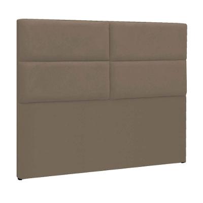 Cabeceira King Berlim P04 195 Cm Suede Marrom Claro Tca 945