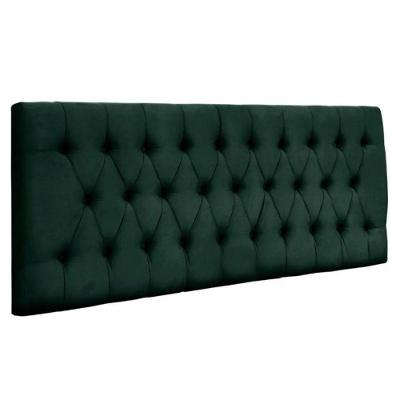 Painel Cabeceira Dubai Para Cama Box-1 Metro-suede Verde