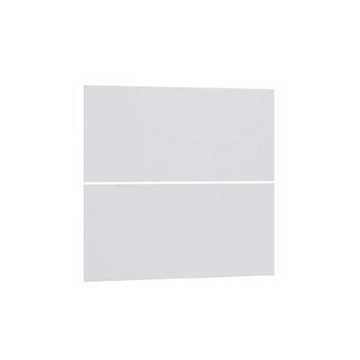 Painel Cabeceira Solteiro 97cm Uni Alpes Paris Luciane Móveis Branco Pf