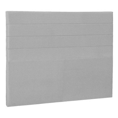 Cabeceira Solteiro Porto P04 90 Cm Suede Cinza Tca 940