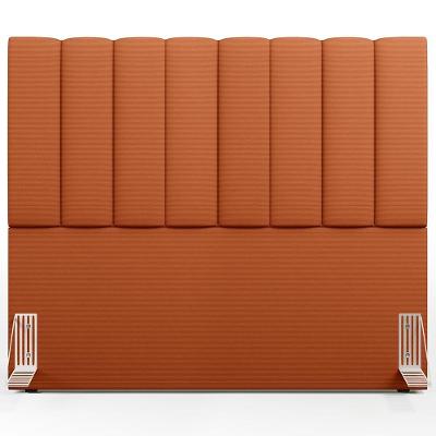 Cabeceira Cama Box Casal 140 Cm Dália W01 Tecido Terracota - Lyam Decor