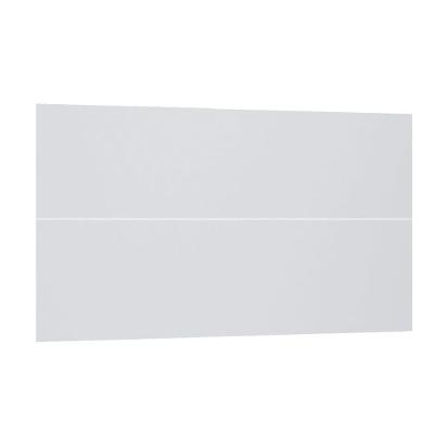 Painel Cabeceira Casal 145cm Uni Alpes Paris Luciane Móveis Branco Pf