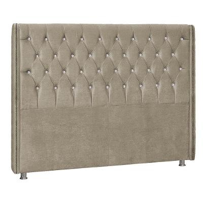 Cabeceira Solteiro Tóquio P04 98 Cm Suede Bege Tca 941