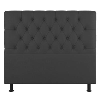 Cabeceira Cama Box Casal Nice 140cm Linho Cinza - Abmaza