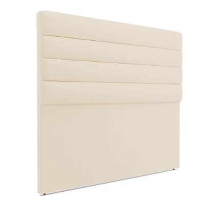 Cabeceira Para Cama Box Queen 160 Cm Linho A19 Bege