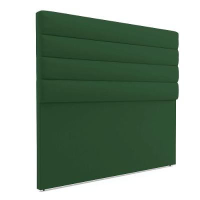 Cabeceira Para Cama Box Casal 140 Cm Veludo Verde
